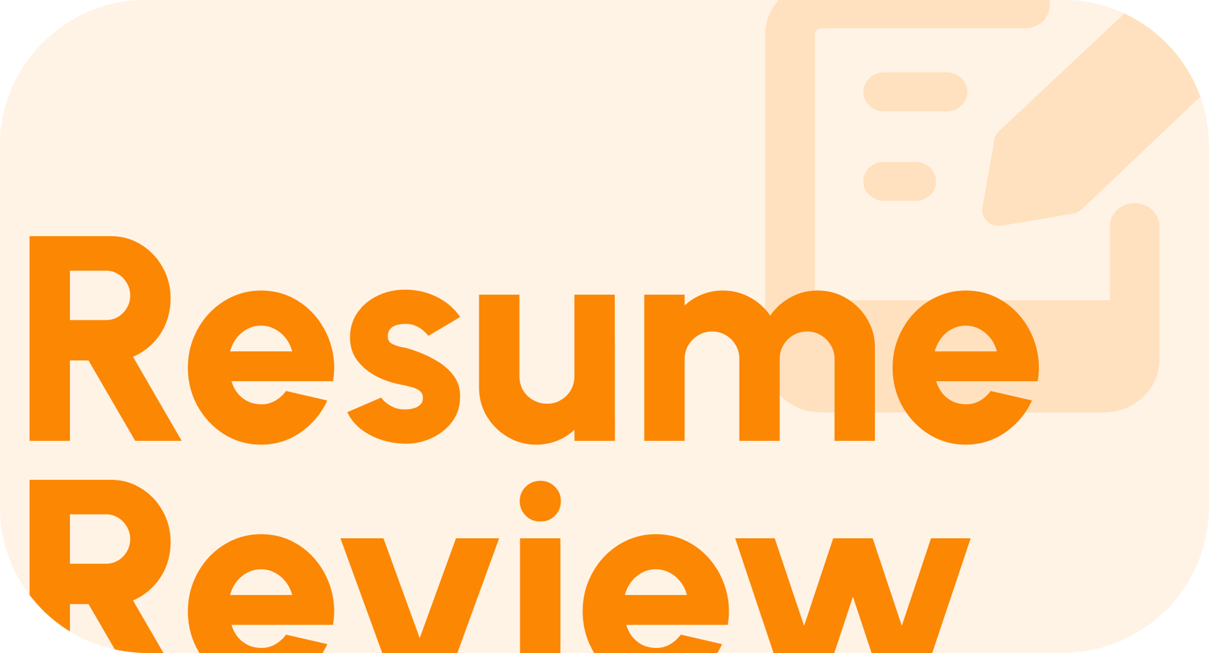 Resume Review